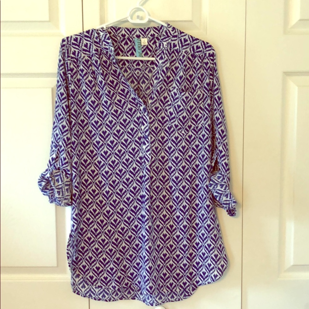 3/4 sleeve tunic